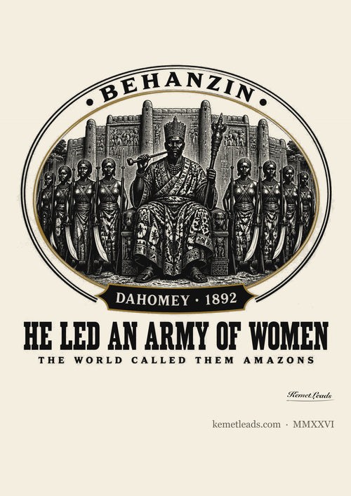 Behanzin medallion poster