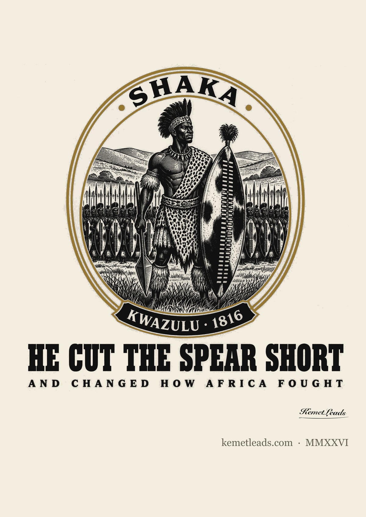 Shaka medallion poster