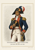 Toussaint Louverture engraved poster